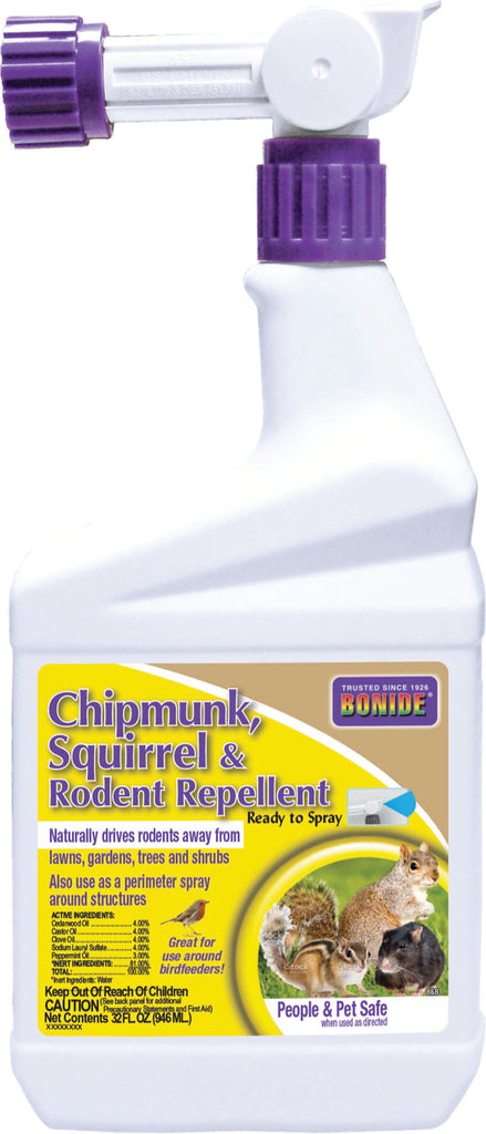 Bonide Products Inc     P - Chipmunk Squirrel Rodent Repellent Ready To Spray