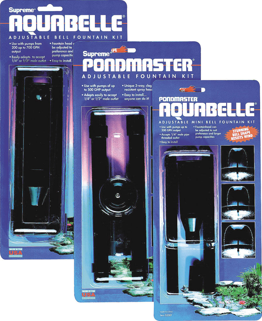 Danner Eugene Pond      P - Pondmaster Variable Fountain Head Kit