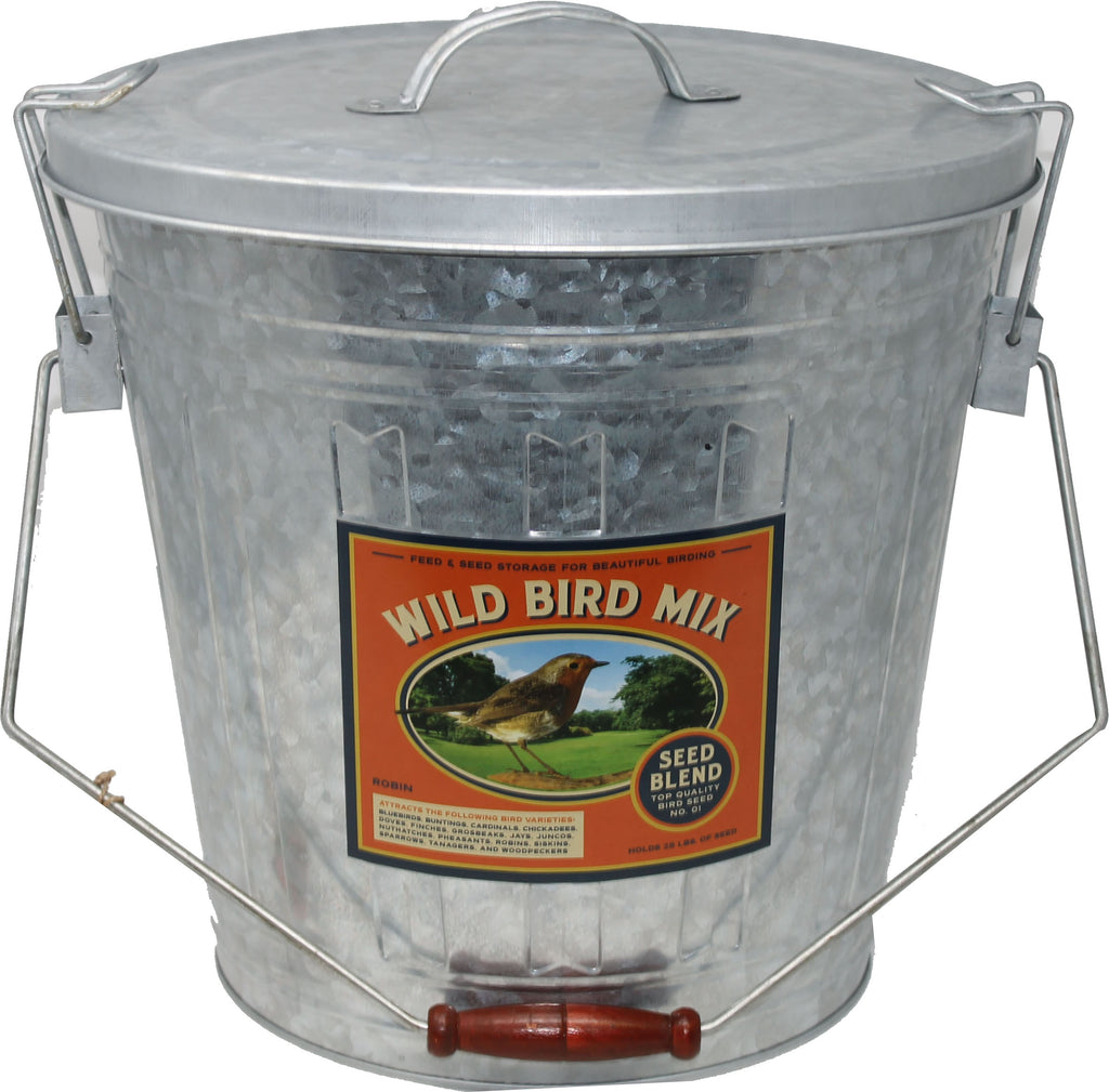 Audubon/woodlink - Rustic Farmhouse Storage Bucket W/scoop