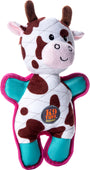 Tuffins Cow Dog Toy