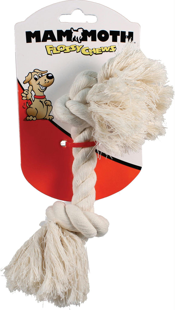 Flossy Chews Cotton Rope Bone Dog Toy