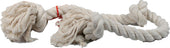 Flossy Chews Cotton 3 Knot Rope Tug Dog Toy