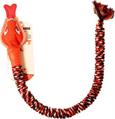 Snakebiter Squeaky Head Dog Toy