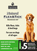 Natural Flea & Tick Squeeze On For Large Dogs