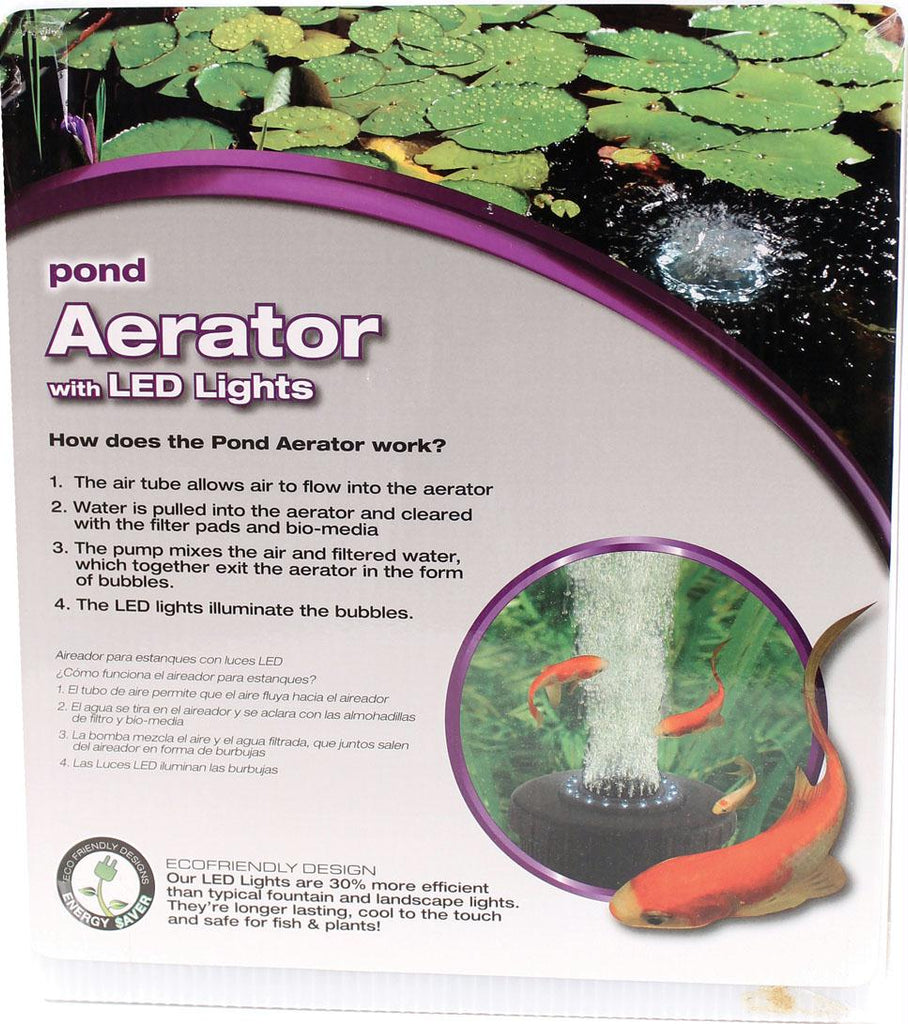 Pond Aerator With Led Lights