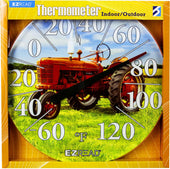 Ezread Dial Thermometer Red Tractor