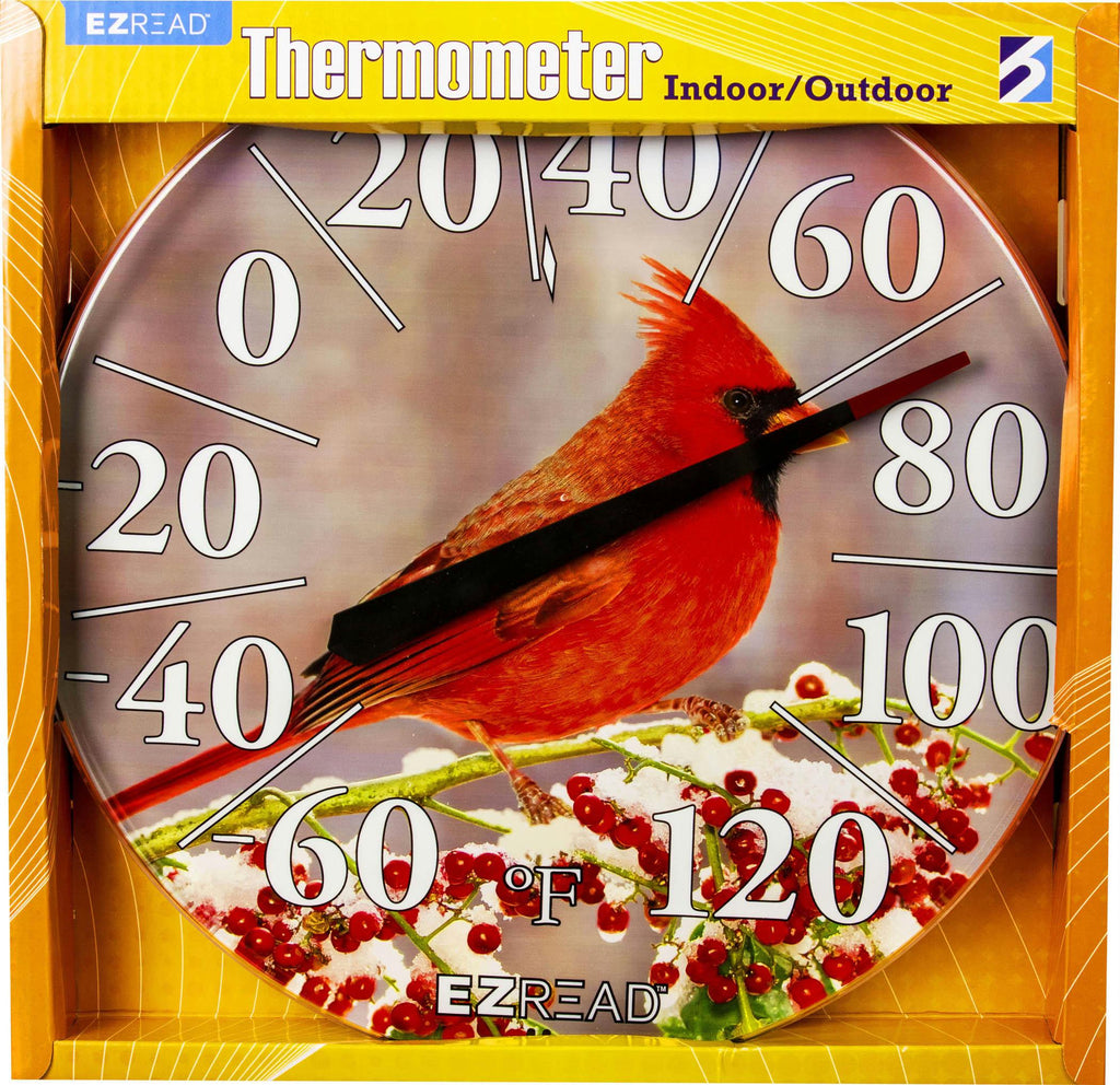 Ezread Dial Thermometer Winter Cardinal