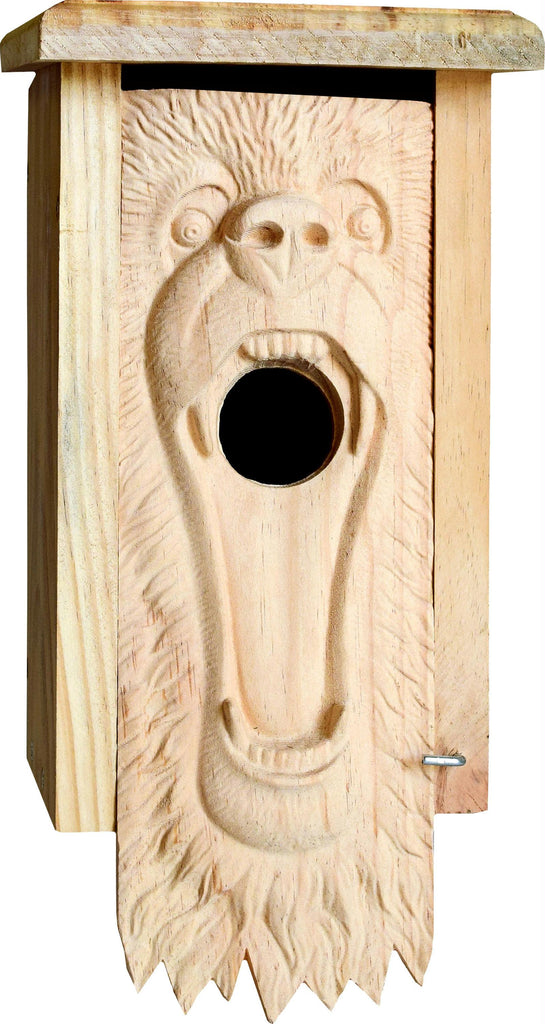 Welliver Outdoors Bear Carved Bluebird House