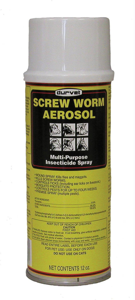 Screw Worm Aerosol Insecticide Spray
