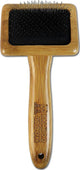 Bamboo Slicker Brush With Stainless Steel Pins