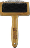 Bamboo Slicker Brush With Stainless Steel Pins