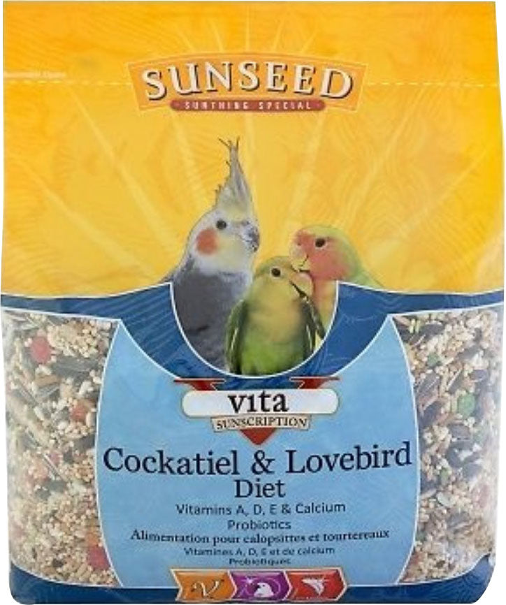 Vita Sunscription Cockatiel & Lovebird  Formula
