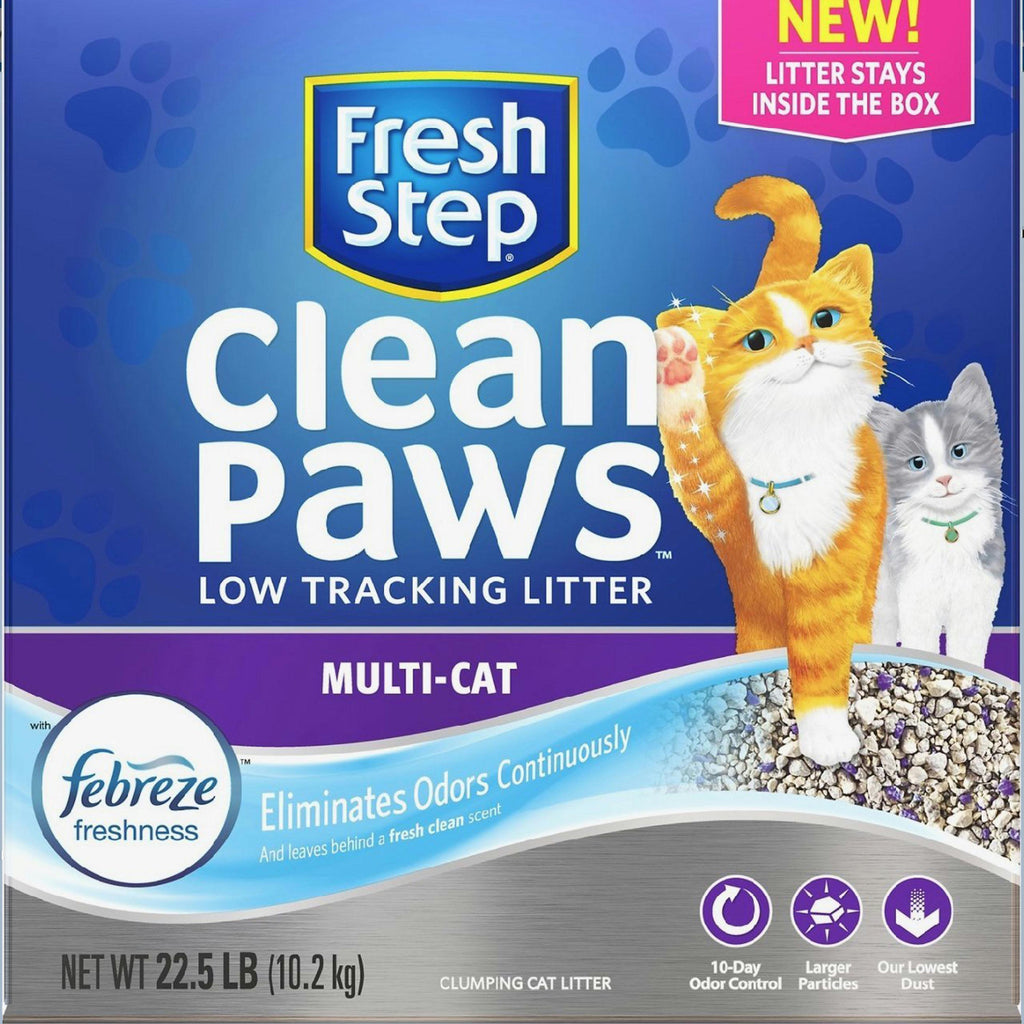 Fresh Step Clean Paws Multi Cat Litter
