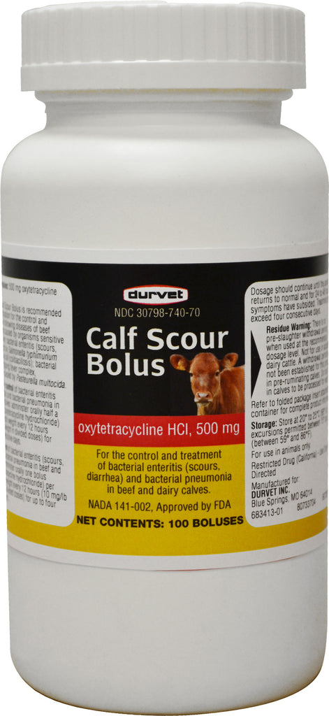 Calf Scour Bolus Antibiotic