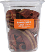 Bacon & Cheese Flavor Strips Dog Treats