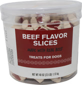 Beefy Slices Dog Treats