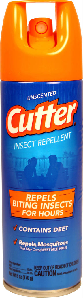 Cutter Unscented Insect Repellent Aerosol