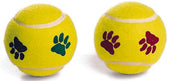 Pawprint Tennis Ball Dog Toy