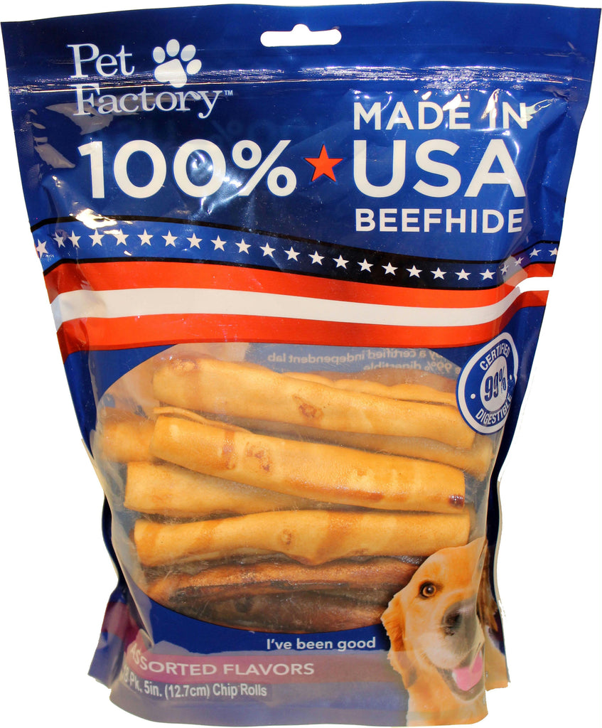 Usa Beefhide Chip Rolls