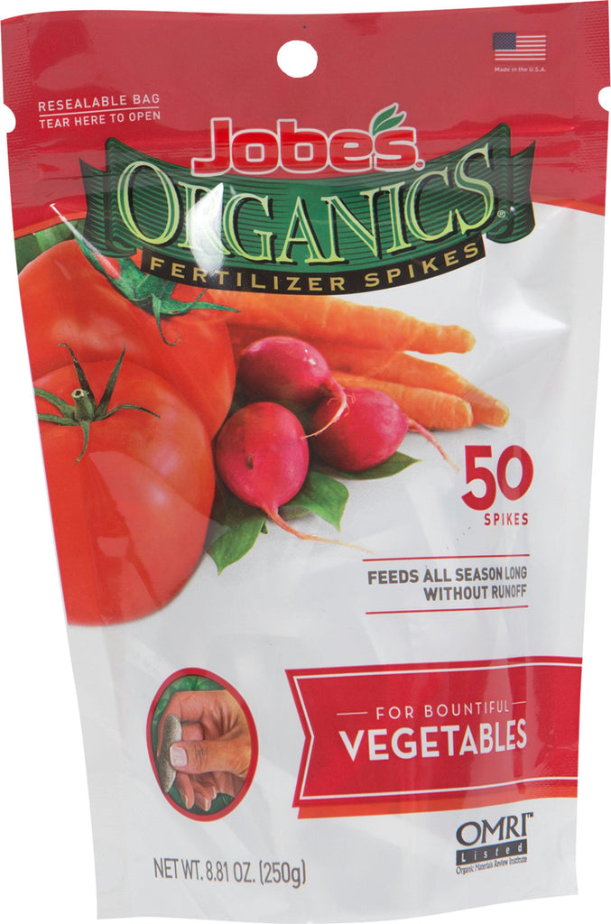 Jobe's Organics Plant Food Spikes Vegetable