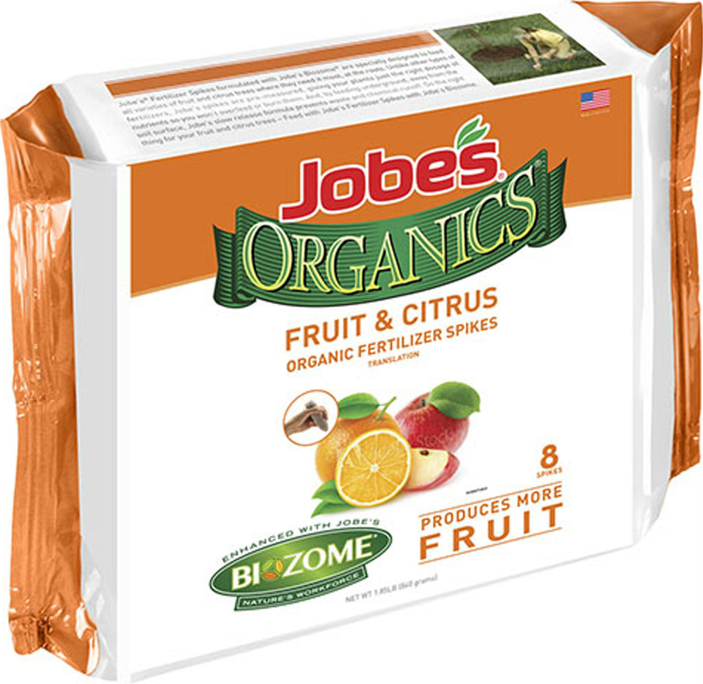 Jobe's Organics Fruit & Nut Tree Spikes