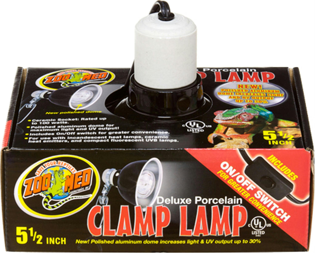 Deluxe Porcelain Clamp Lamp