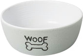 Nantucket Woof Dog Stoneware Dish