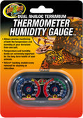 Dual Analog Thermometer And Humidity Gauge