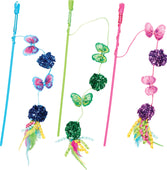 Butterfly & Mylar Teaser Wand Cat Toy