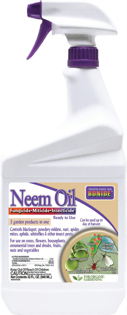 Neem Oil Fungicide Miticide Insecticide Rtu