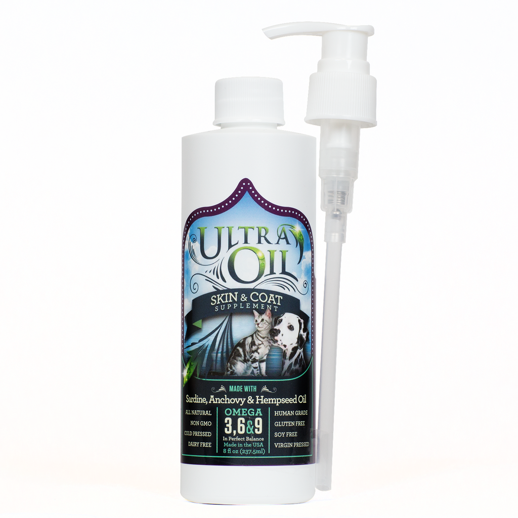 Ultra Oil Skin and Coat Supplement For Dogs and Cat