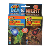 Zoo Med Day & Night Reptile Bulb Combo Pack