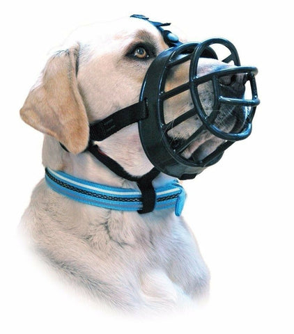 Baskerville Ultra Dog Muzzles, Size 1: Dogs 10-15 lbs (Nose Circumference 8.6")
